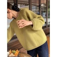 ราคา Sweater short small sweater pullover new women s autumn and winter loose top (28620916823)