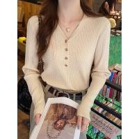ราคา Boarding shirt for women s interior 2024 new autumn and winter sweater sweater autumn top (27569673782)