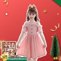 ราคา ชุดเจ้าหญิงสีแดงสำหรับวันคริสต์มาส อายุ 3 14 ปี (46700558773)