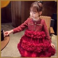 ราคา ชุดเจ้าหญิงสีแดงสำหรับเด็กหญิง แบบแฟนซีพร้อมกระโปรงพองขนแกะ ดีไซน์แฟชั่นฤดูหนาว (44467830576)