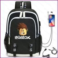 ราคา YT2 เกม roblox virtual world รอบเด็กชายและเด็กหญิงกระเป๋าเป้สะพายหลัง USB กระเป๋าคอมพิวเตอร์กระเป๋านักเรียนนักเรียน YT2 (52600929085)