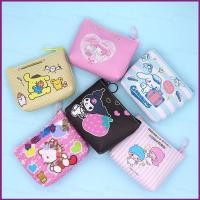 ราคา กระเป๋าสตางค์ใบสั้น My Melody Kuromi Cinnamoroll Pompom Purin สไตล์น่ารัก ดีไซน์เรียบง่าย (51501898185)