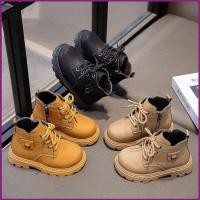 ราคา รองเท้าเด็กผู้ชาย Dr Martens หนังแท้นุ่ม สีเหลือง สำหรับฤดูหนาวและใบไม้ร่วง (43676790043)