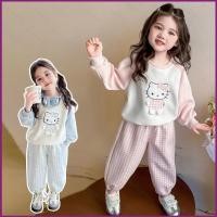 ราคา เสื้อแขนยาวHello Kittyสำหรับเด็กสาว ออกแบบการ์ตูนน่ารัก เหมาะสมใส่ในฤดูใบไม้ร่วง (55250931677)