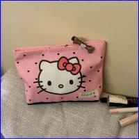 ราคา กระเป๋าเครื่องสำอางสีชมพู Hello Kitty ความจุเยอะ พกพาได้ง่าย เป็นของขวัญที่ดีสำหรับเธอ (45552218547)