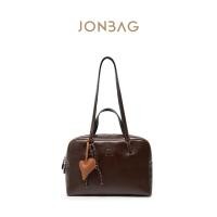 ราคา Leather Shoulder Bag (42365400146)