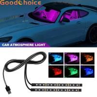 ราคา ไฟเท้า LED รถยนต์ 12V โซลูชั่นไฟส่องสว่างในรถยนต์การออกแบบสีดําและโปร่งใส (56750138397)