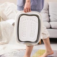 ราคา ดี อ่างแช่เท้าแบบพกพาอ่างล้างเท้าพับได้อ่างแช่เท้าอ่างอาบน้ํานวดเท้าอ่างล้างหน้าบูเกต (53750071808)