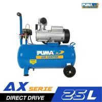 ราคา PUMA AX2025M ปั๊มลมระบบขับตรง 2HP ถัง 25 ลิตร (2424264703)