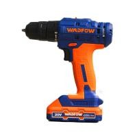 ราคา WADFOW WCDP511 สว่านไร้สายแบตเตอรี่ 20V ขนาดหัวจับดอก 10mm 3 8 (40920557114)