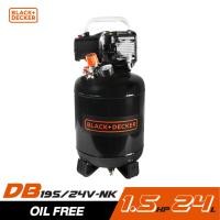 ราคา BLACK DECKER BD195 24V NK ปั๊มลม Oil free 1 5HP ถัง 24 ลิตร (6143555240)