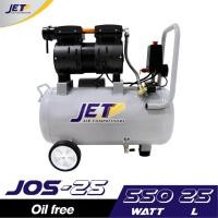 ราคา ๋JETT JOS 25 ปั๊มลม Oil free 3 4HP ขนาด 25 ลิตร (1929597374)