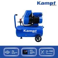 ราคา ปั๊มลมไร้น้ำมัน ปั๊มลม Inverter KAMPF KMPPM25 825 1000W ถัง 25 ลิตร (15998239544)