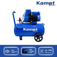 ราคา ปั๊มลมไร้น้ำมัน ปั๊มลม Inverter KAMPF KMPPM50 ขนาด 825 1000W ถัง 50 ลิตร (29482713471)