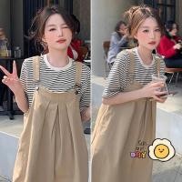 ราคา ชุดคลุมท้องน่ารัก เดรสสายเดี่ยว ใส่ไปเที่ยวได้ (43557344800)