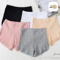 ราคา กางเกงขาสั้นใส่นอน กางเกงขาสั้น กางเกง อยู่บ้าน ซับใน ใส่นอน ขอบลูกไม้ สวยน่ารัก (22242250309)