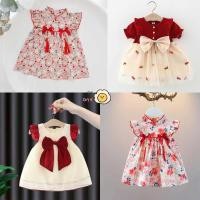 ราคา ชุดเดรสเด็กทารกแขนสั้น ผ้าฝ้ายเนื้อบาง (28276247951)