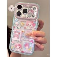 ราคา เคสโทรศัพท์สำหรับ iPhone 7 8 X XS XR XSMAX 11 12 13 14 15 16 17 Pro Max Plus Air การ์ตูนขนมหวาน My Melody กันกระแทก ป้องกันการตกหล่น เคสครอบคลุมเต็มรูปแบบ A4KJ (47752064863)