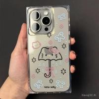 ราคา เคสโทรศัพท์สำหรับ iPhone 11 12 13 14 15 16 Pro Max Plus Hello Kitty เคสนุ่มปกป้องเต็มรูปแบบกันกระแทก XQAA (25445557617)