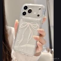 ราคา เคสโทรศัพท์ เหมาะสําหรับ iPhone 7 8 X XS XR XSMAX 11 12 13 14 15 16 17 Pro max Plus Air สีชมพูโบว์สีขาวกันกระแทกกันกระแทกกันกระแทกกันกระแทกกันกระแทกกันกระแทกเคสรวมทุกอย่าง KKOB (51202320278)