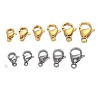 ราคา ตะขอสปริงก้ามกุ้ง ชุดละ10ชิ้น ไทเทเนียมสตีล diy สร้อยข้อมือ สร้อยคอ อุปกรณ์เครื่องประดับ ตะขอสปริง ตะขอสร้อย (23617893518)