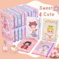 ราคา สมุดไดอารี่ สมุดจดบันทึก สมุดโน้ต Sweet Cute ลายน่ารักๆ หลายแบบหลายขนาด สมุดลายการ์ตูน อนิเมะ สมุดสติ๊กเกอร์ diary (15895885528)