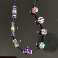 ราคา ลูกปัดลงยา ชุบเงิน ลงยาเย็น สร้อยพระ สร้อยกะลา อุปกรณ์ร้อยสร้อย ตะขอ (11229862164)