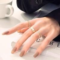 ราคา แหวน มินิมอล สไตส์เกาหลี ชุด 3 วง เล็กๆ น่ารักๆ เครื่องประดับ (18889996712)