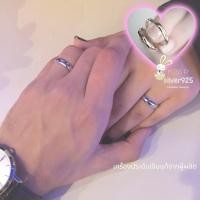 ราคา Miss P แหวนเงินแท้ 925 ผลิตในไทย งานส่งออก เงินแท้ทั้งวง ไม่ใช่งานชุบ แหวนคู่ แหวนปลอกมีด แหวนหมั้น แหวนแต่งงาน silve (10325682491)