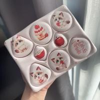 ราคา เก็บผลไม้ 8 ชิ้น ชุดพัฟผงหยิบ liqu 猫咪 8 เฟนซี่ ผง套装粉底液 แผ่นใยขัดหินขัดสี่เหลี่ยมจัตุรัส 定妆粉 251118ใช่ (57952018165)