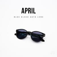 ราคา V 2 แว่นตาสายตาสั้น เลนส์บลูบล็อคออโต้ รุ่น APRIL เอพริล 8539 กรองแสงสีฟ้าหน้าจอมือถือ เลนส์ออกแดดเปลี่ยนสีเทาดำ (53252310639)