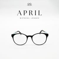 ราคา แว่นตาสายตายาว เลนส์ 2ชั้นออโต้ รุ่น APRIL เอพริล 8539 ใส่อ่านหนังสือ ใส่เดิน ใส่ขับรถ เลนส์ออกแดดเปลี่ยนสีเทาดำ (48952330132)
