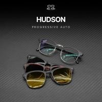 ราคา แว่นตาสายตายาวเลนส์โปรเกรสซีฟออโต้รุ่น HUDSON ฮัดสัน พร้อมเลนส์ คลิปออน Clip on 3สี จบปัญหาสายตายาว (44900885679)