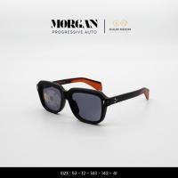 ราคา แว่นสายตายาวเลนส์โปรเกรสซีฟ รุ่น MORGAN มอร์แกน S5401 มองได้ 3 ระยะ ไกล กลาง ใกล้ ออกแดดเลนส์เปลี่ยนสีเทาดำ (42176721391)