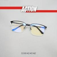 ราคา แว่นตาสายตายาว เลนส์ 2ชั้นออโต้ รุ่น ACTION แอคชั่น 93001 กรอบเซาะร่อง ขาสปริงยืดหยุ่นใส่สบาย เลนส์ออกแดดเปลี่ยนสีเทาดำ (44301211447)