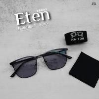 ราคา ETEN แว่นตาสายตายาว เลนส์บลูบล็อคออโต้ รุ่น เอเทน 98005 กรองแสงสีฟ้า ในร่มเลนส์ใสออกแดดเปลี่ยนสีเทาดำ (43807149191)