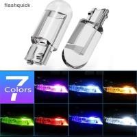ราคา Flashquick W5W Led T10 รถ COB Clear 6000K รถยนต์มอเตอร์ใบอนุญาตโคมไฟโดมอ่าน DRL หลอดไฟสไตล์ 12V Nice (52250829050)