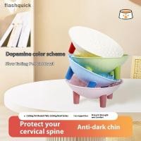 ราคา Flashquick Circular ความจุขนาดใหญ่สัตว์เลี้ยงแมวสุนัขช้าชามอาหารชามเท้าสูงสําหรับลูกสุนัขขนาดเล็กขนาดกลางขนาดใหญ่สุนัขแมวอุปกรณ์ให้อาหารสัตว์เลี้ยง Nice (51250829103)