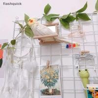 ราคา Flashquick Bird Mirror With Perch Bird Perch Mirror Toy Stand Bird Toy Cockatiels Cage Nice (45500849036)