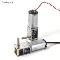 ราคา Flashquick 1 ชิ้น DC 3 V 6 V 5 โวลต์ 10 RPM ความเร็วช้าแรงบิดขนาดใหญ่ลดมอเตอร์มุมขวา D shaft รถหุ่นยนต์ Mini N30 โลหะเต็มรูปแบบเกียร์มอเตอร์ Nice (43576124674)