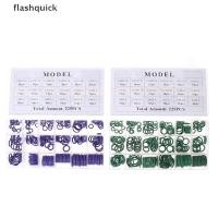 ราคา Flashquick ชุดแหวนยางซีลโอริง R134a สําหรับเครื่องปรับอากาศรถยนต์ 225 ชิ้น (16393398629)