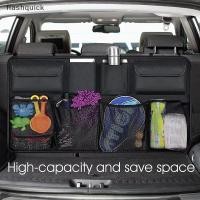 ราคา Flashquick Car Trunk Organizer แขวนเบาะหลังกระเป๋าเก็บของ Universal ความจุขนาดใหญ่ Oxford Multi pocke รถ Trunk กระเป๋าเก็บ Nice (49800844201)