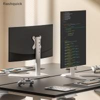 ราคา Flashquick จอคอมพิวเตอร์โต๊ะขาตั้งแขนที่วางหน้าจอ PC 17 32 นิ้วฐานขนาดใหญ่ Stable ปรับความสูงได้ Mounts LCD LED พร้อมขายึด Nice (43968612068)