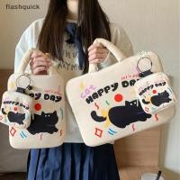 ราคา Flashquick น่ารักแล็ปท็อปกระเป๋า 11 13 นิ้วกระเป๋าโน๊ตบุ๊คสําหรับ HP Dell Acer กระเป๋าถือกันกระแทกแท็บเล็ตสําหรับ IPad Pro 11 10 9 Tab S9 Nice (27584393691)