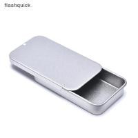 ราคา Flashquick กล่องเหล็กฝาครอบสไลด์กล่องเก็บเครื่องประดับเคสยาเหรียญกล่องขนม Nice (57550824137)