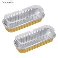 ราคา Flashquick 10 ชิ้น Mini Loaf กระทะ พร้อมฝาปิดสี่เหลี่ยมผืนผ้าอลูมิเนียมฟอยล์ถาดอบ MINI คอนเทนเนอร์ขนมปังมัฟฟินดีบุก Nice (26543520871)