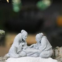 ราคา Flashquick จีนผู้สูงอายุเล่นรูปปั้นหมากรุก Miniature ภูมิทัศน์ตกแต่ง Miniature คนบอนไซ Rockery Aquariums เครื่องประดับ Nice (53600819226)