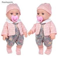 ราคา Flashquick 30 ซม Reborn ตุ๊กตาสามารถล้าง นุ่ม 12 นิ้วตุ๊กตาเด็ก Limb เคลื่อนย้ายได้และเสื้อผ้าที่ถอดออกได้ ของเล่นเด็กของขวัญ Nice (50700824273)