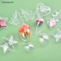 ราคา Flashquick ลูกบอลพลาสติกใส Craft Ball Baubles สําหรับตกแต่งคริสต์มาส Nice (46902206353)