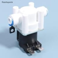 ราคา Flashquick 1PC Inlet โซลินอยด์วาล์ว 12V 24V เครื่องทําน้ําบริสุทธิ์ เครื่องกรองน้ํา reverse osmosis สวิตช์วาล์วเชื่อมต่ออย่างรวดเร็ว 2 จุด Nice (46550834458)